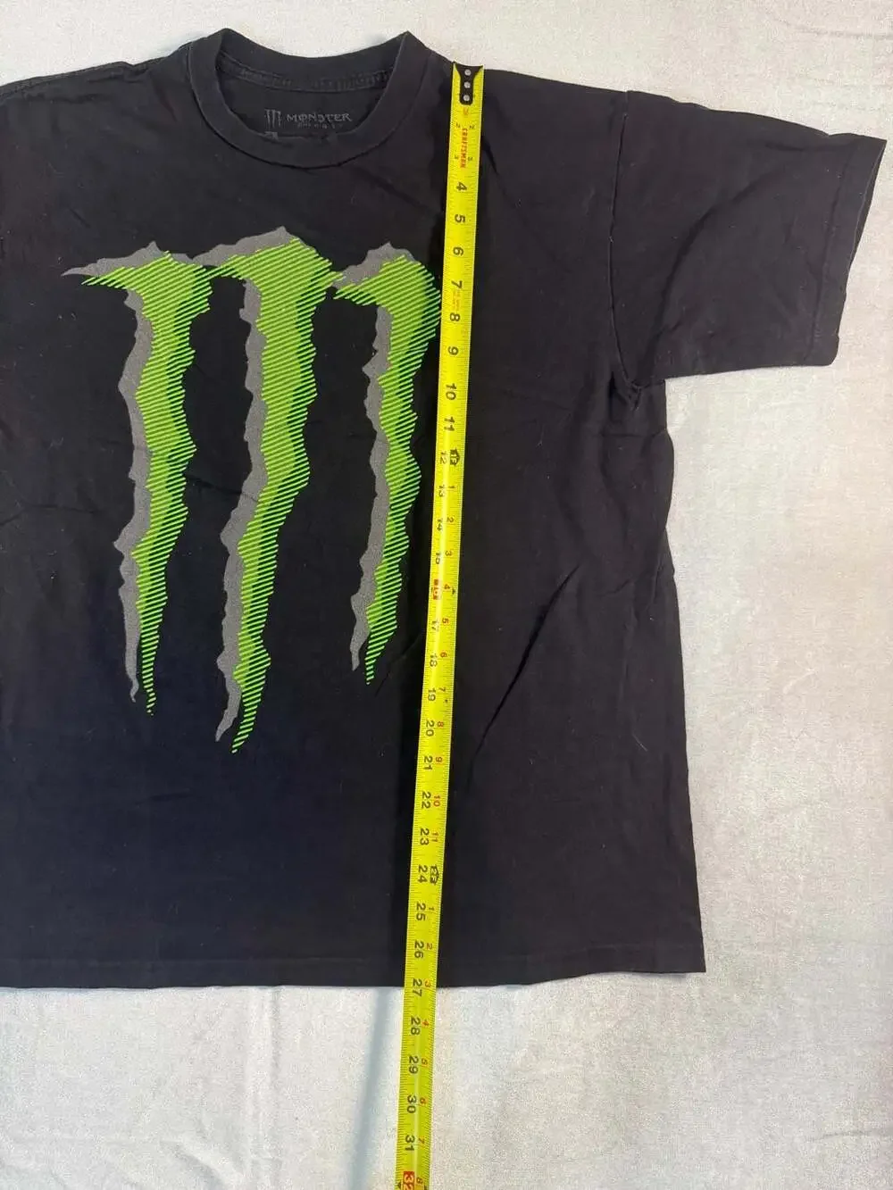 Monster Energy Graphic Logo Short Sleeve T-Shirt Black